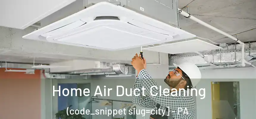  Home Air Duct Cleaning (code_snippet slug=city] - PA